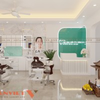 Thiết kế phòng khám nha Á Đông